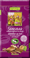 Vollmilch-Schokolade Sansibar HIH mit Pflaumen u