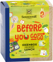 Before you go go! Ideenbox f�r deinen Lunch bio