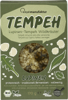 Artikelbild: Lupinen-Tempeh Wildkräuter