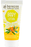benecos Body Lotion MINI Sanddorn & Orange, 30ml