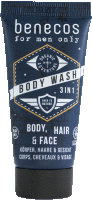benecos for men only Body Wash 3 in 1 Mini