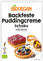Backfeste Puddingcreme Schoko, BIO