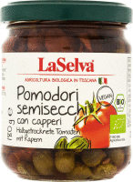 Halbgetrocknete Tomaten mit Kapern in Oliven�l