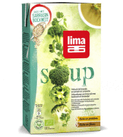 Brokkolicremesuppe mit Buchweizen und Koriander