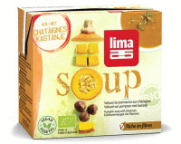 K�rbiscr�mesuppe mit Maronen