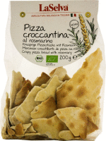 Pizza croccantina mit Rosmarin - Knusprige Pizzast