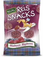 Felix Mini Reis Snacks Himbeer Blaubeere