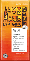 Edel Bitter Ingwer Curcuma 89% Cacao Peru, m. KBZ