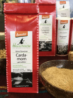 Cardamom, Demeter, gr�n, gemahlen, NF