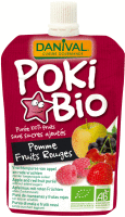 Fruchtmus Poki Bio Apfel und rote Fr�chte