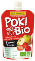 Fruchtmus Poki Bio Apfel und Erdbeere