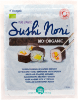 Artikelbild: Sushi Nori Bio - 7 Blätter <strong>Lieferschwierigkeiten bis: 02.01.2023</strong>