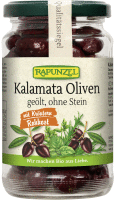 Artikelbild: Oliven Kalamata mit Kräutern, ohne Stein geölt