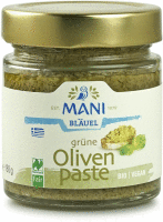 Artikelbild: MANI Grüne Olivenpaste, bio, NL Fair