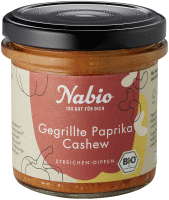 Artikelbild: Nabio Mediterraner Aufstrich Gegrillte Paprika Cashew