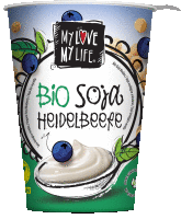 Artikelbild: Fermentierte Bio-Sojacreme Heidelbeere