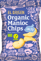 Artikelbild: el origen Bio Maniok Chips mit Meersalz, 60g